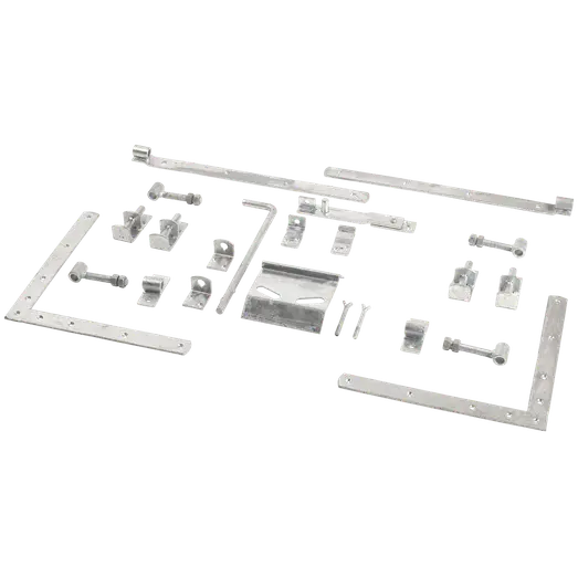 Plus Harmoni Dobbeltlåge inkl. beslag  200x180 cm umbragrå