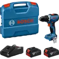 Bosch GSR 18V-65 Professional bore-/skruemaskine 2x5Ah i L-BOXX