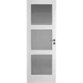 Swedoor Easy GW3 m/glas hvid 40x725x2040 mm