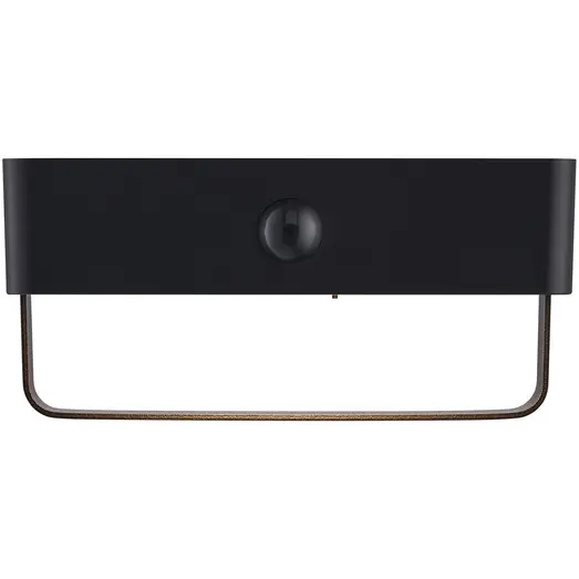 Nordlux Saulio solar udendørs væglampe sort