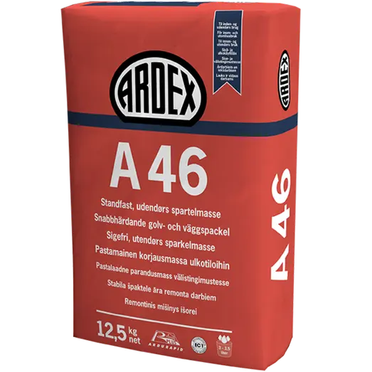 Ardex A46 spartelmasse 12,5 kg