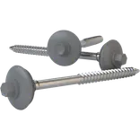 Swisspearl 100 tagskrue m/EDPM skive 6x100 mm grå 400 stk