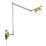 Nordlux Contina væglampe messing