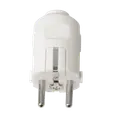 E-Line stikprop rund 16A hvid