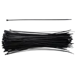 E-Line kabelstrips 4,8x300 mm 100 stk sort