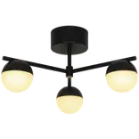Nordlux Contina loftslampe 3 kupler G9 sort