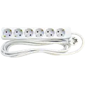 E-Line schuko stikdåse 6-vejs 3x1,5mm² 3m