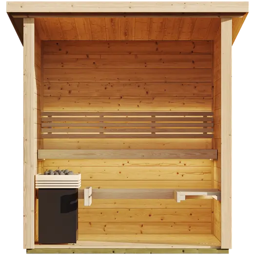 Brico DIY sauna 3-4 personer uden ovn