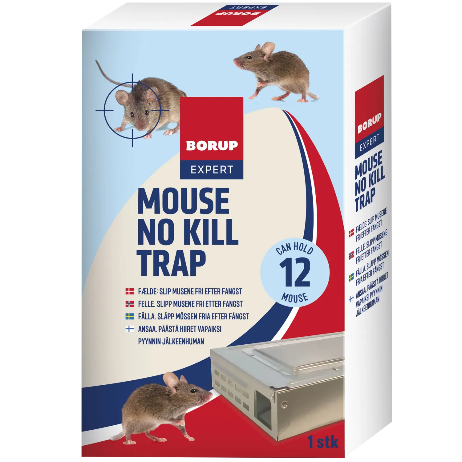 Borup EXPERT no kill trap musefælde