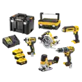 DeWALT DCK500P3T-QW kombo-kit 3x5.0 Ah batterier