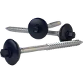 Swisspearl 120 tagskrue m/EDPM skive 6x120 mm sortblå 100 stk.