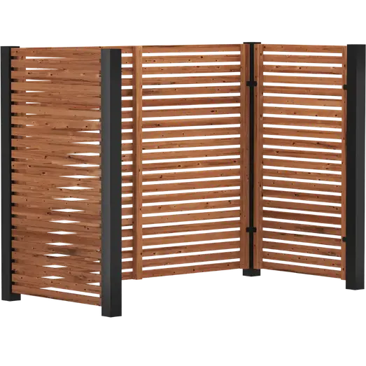 PLUS Tokyo renovationsskjul t/2 spande - ThermoWood®