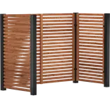 PLUS Tokyo renovationsskjul t/2 spande - ThermoWood®