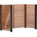 PLUS Tokyo renovationsskjul t/2 spande - ThermoWood®