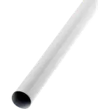Stålrør Ø19 mm x 1,22 m hvid