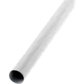 Stålrør Ø19 mm x 1,22 m hvid