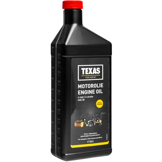 Texas SAE30 plæneklipperolie 0,6 Liter