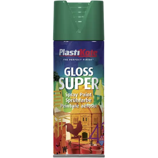 Plasti-Kote mørk grøn 400 ml
