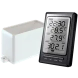 Agimex vejrstation, inde- udetemperatur, regnmåler