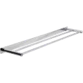 Adora håndklædestang, dobbelt, 60 cm, krom