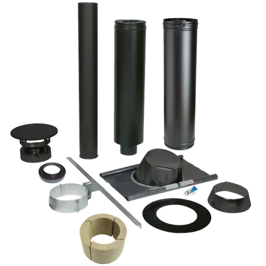 Morsø systemskorsten komplet 3,5 meter