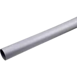 Plastmo nedløbsrør 90 mm x 6 m grå