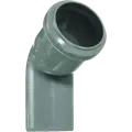 Bøjning PP 40 mm grå