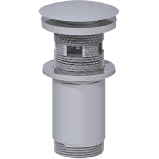 Scanbad Delta bundventil m/push-open krom