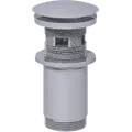 Scanbad Delta bundventil m/push-open krom