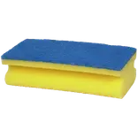 Abena skuresvamp blå nylon 14x7x5 cm 10 stk pk.
