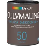Dyrup gulvmaling ekstra dækkende vand 50 hvid