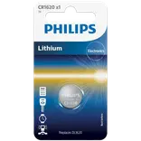 Philips knapcellebatteri lithium CR1620