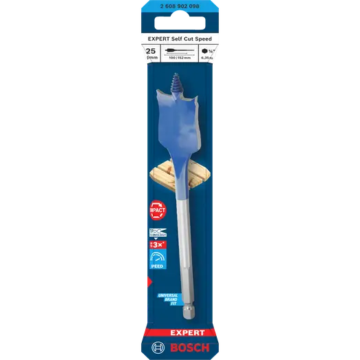 Bosch EXPERT Self Cut Speed fladbor 25x152 mm