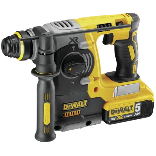 DeWALT DCH273P2T-QW 18C XR borehammer 2x5.0Ah batteri og lader