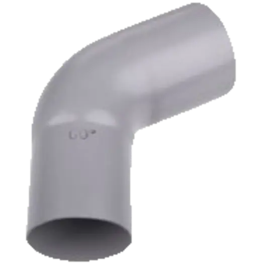 Plastmo bøjning 60GR 90 mm antracit