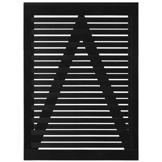 Plus Osaka enkeltlåge 100 cm sort