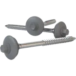 Swisspearl 100 tagskrue m/tætningsskive 6x100 mm grå 100 stk