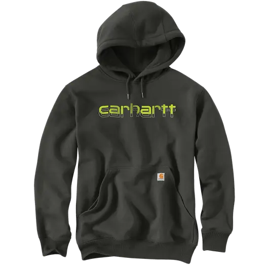 Carhartt rain defender graphic sweatshirt mørk grøn