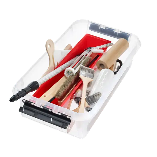 Smartstore Classic plastkasse med låg 72x40 cm.