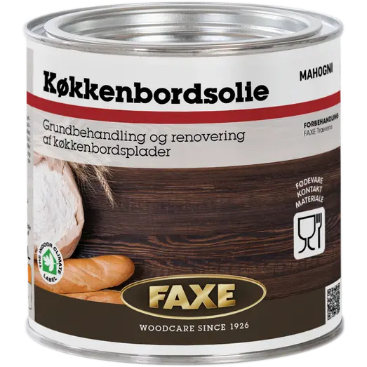 Faxe køkkenbordsolie mahogni