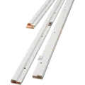 Swedoor karm 75 mm hvid fyr 886x2089 mm m/bundstykke