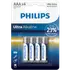 Philips Ultra alkaline LR03/AAA batteri 4 stk.