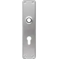 Jasa langskilt t/dråbecylinder 233x53x5 mm CC92 børstet rustfrit stål