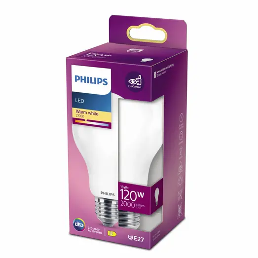 Philips Standard LED pære E27 120W 1 pack