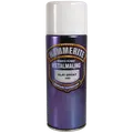Hammerite effekt metalmaling spray hvid