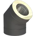Morsø isoleret bøjning til skorsten 45g.