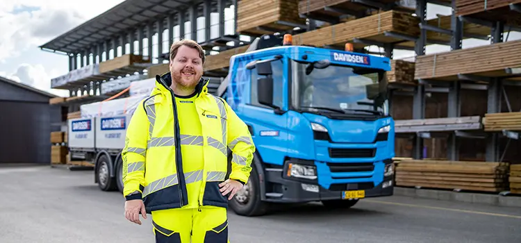 Dag til dag levering af trælastvarer