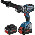 Bosch GSR 18V-150 C bore-/skruemaskine 2X8 Ah batteri, lader og L-BOXX