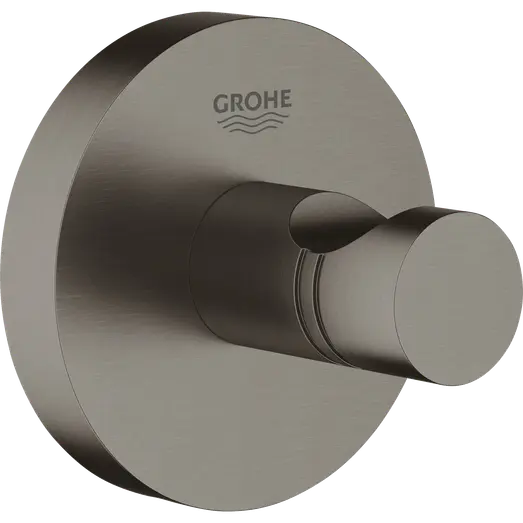 Grohe Essentials håndklædekrog børstet hard graphite