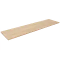 Wallmann bambus limtræshylde ubehandlet 18x300x2000 mm